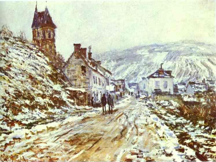 Claude Monet. The Road to Vétheuil.