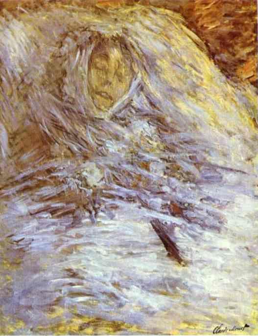 Claude Monet. Camille Monet on Her Deathbed.