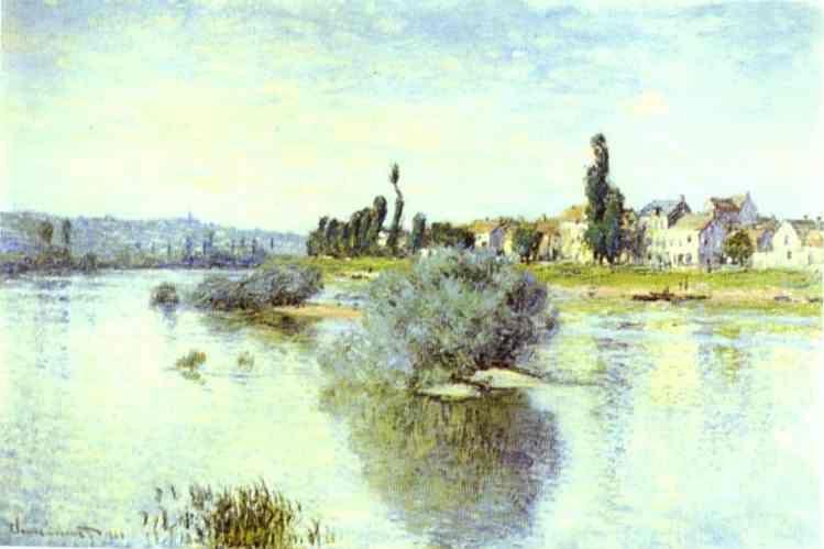 Claude Monet. Lavacourt.
