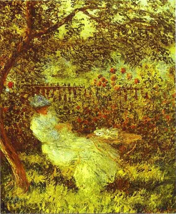 Claude Monet. Alice Hoschedé in the Garden.
