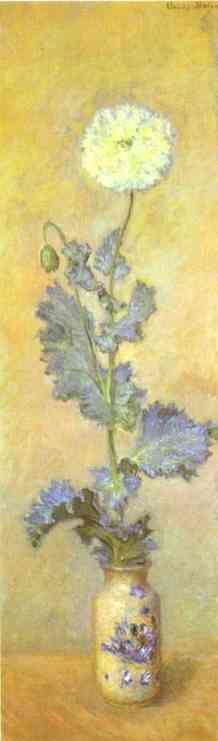 Claude Monet. White Poppy.