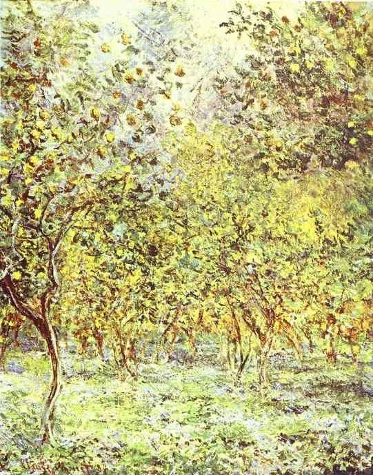 Claude Monet. Lemon-Trees. Bordighera.