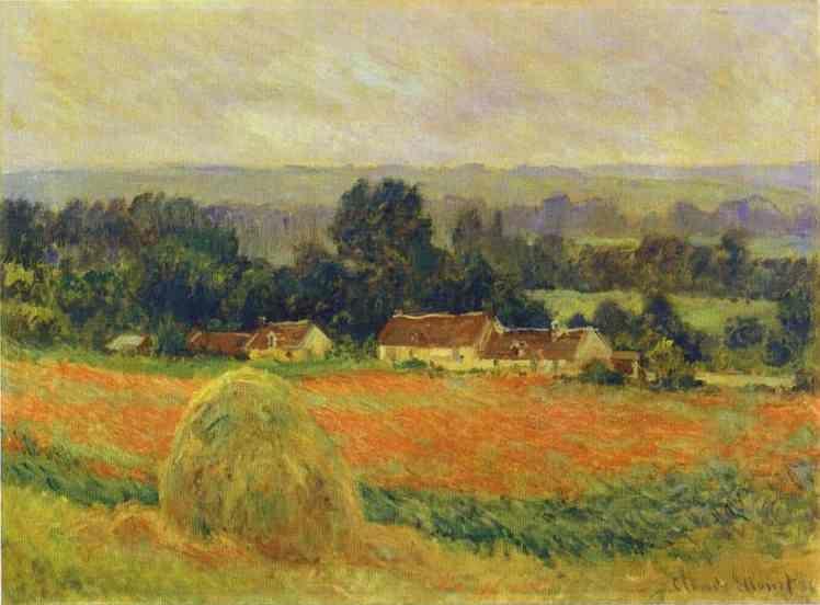 Claude Monet. Haystack at Giverny.