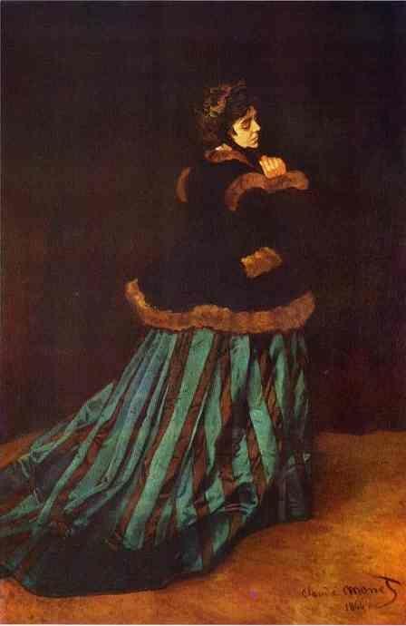 Claude Monet. Camille Doncieux (Lady in Green).