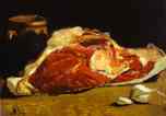 Claude Monet. Still Life: Piece of Beef.