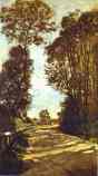 Claude Monet. Road to the Saint-Siméon Farm.