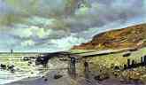 Claude Monet. The Cape de la Hève at Low Tide.