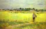 Berthe Morisot. In the Wheatfields at Gennevilliers.