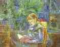 Berthe Morisot. La Lecture (Reading).