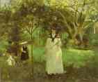 Berthe Morisot. Chasing Butterflies.
