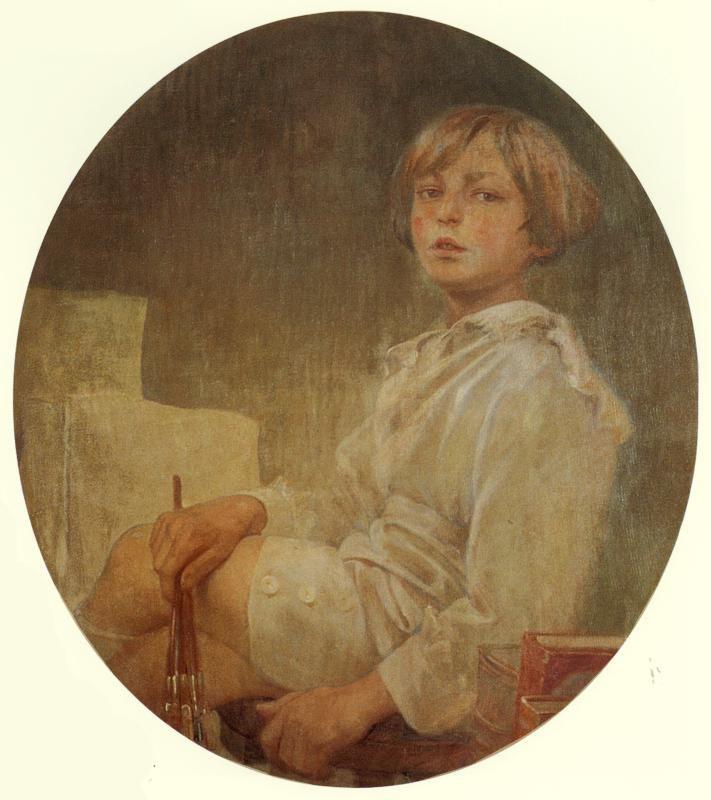 Alphonse Mucha. Portrait of Jiri.