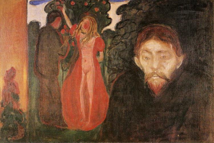 Edvard Munch. Jealousy.