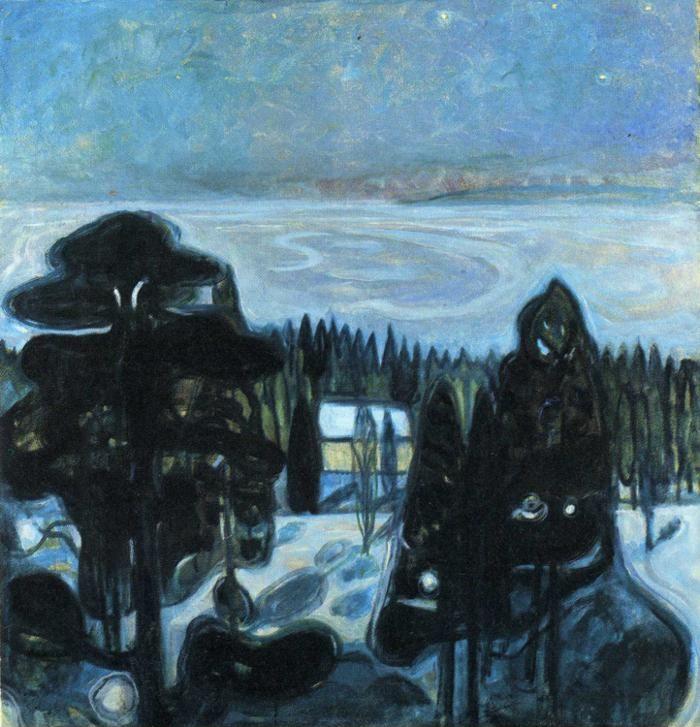 Edvard Munch. White Night.