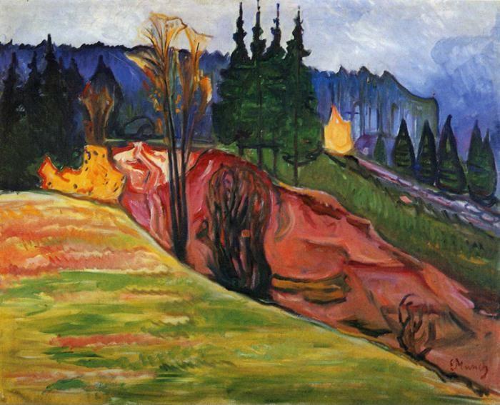 Edvard Munch. From Thuringewald.