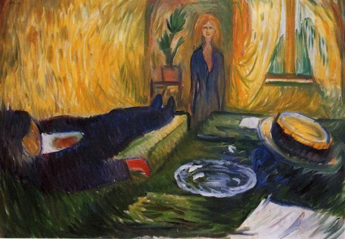 Edvard Munch. The Murderess.