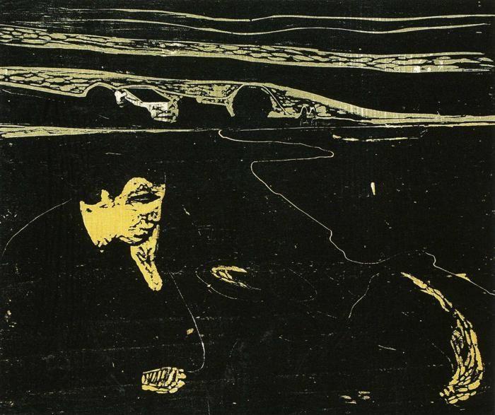 Edvard Munch. Evening. Melancholy I.