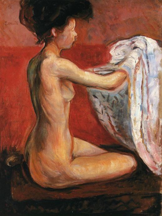 Edvard Munch. Paris Nude.