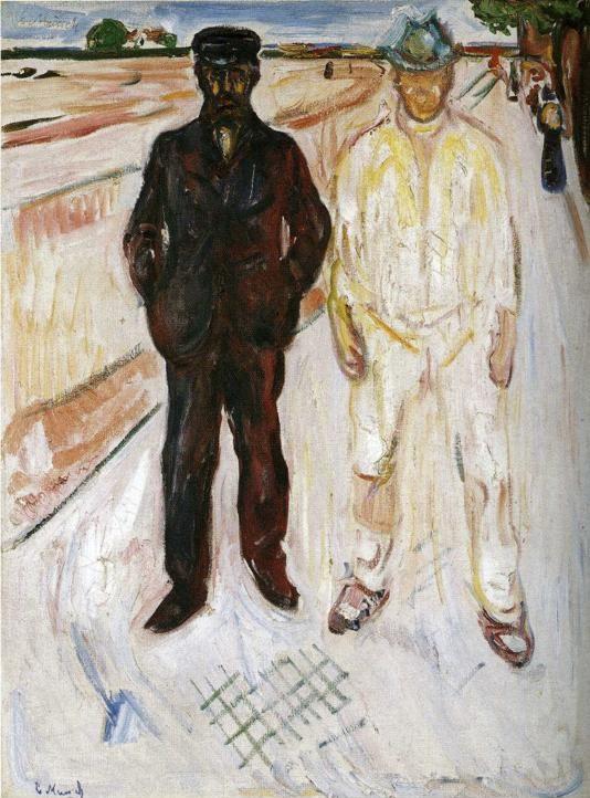 Edvard Munch. Mason and Mechanic.