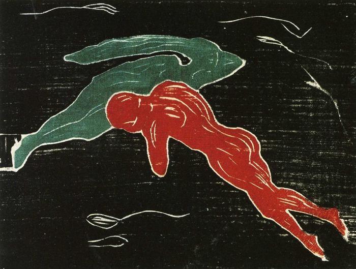 Edvard Munch. Meeting in Outer Space.