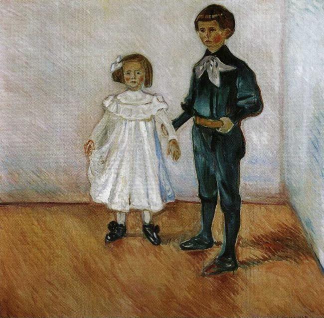 Edvard Munch. Erdmute and Hans Herbert Esche.