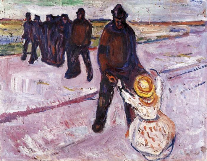 Edvard Munch. Worker and Child.