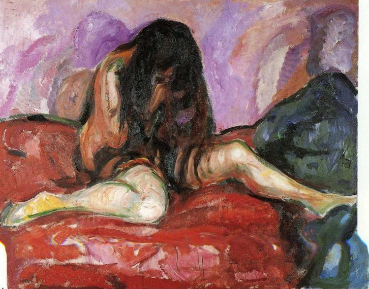 Edvard Munch. Nude.