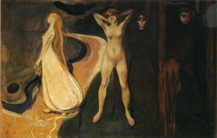 Edvard Munch. The Three Stages of Woman (Sphinx).