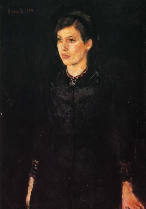 Edvard Munch. Sister Inger.