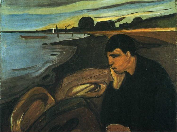 Edvard Munch. Melancholy.