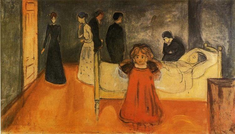 Edvard Munch. The Dead Mother and the Child.