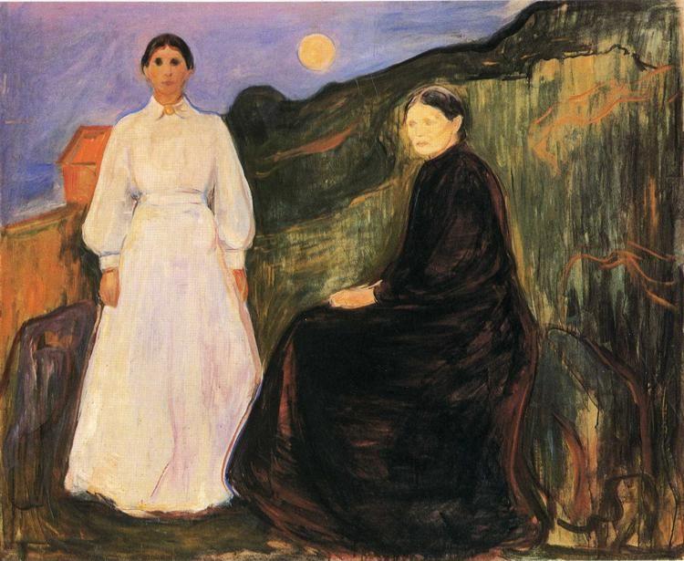 Edvard Munch. Mother and Daughter.