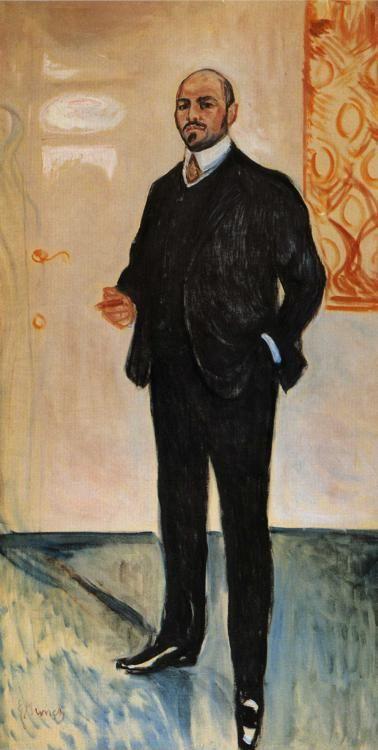 Edvard Munch. Walter Rathenau.