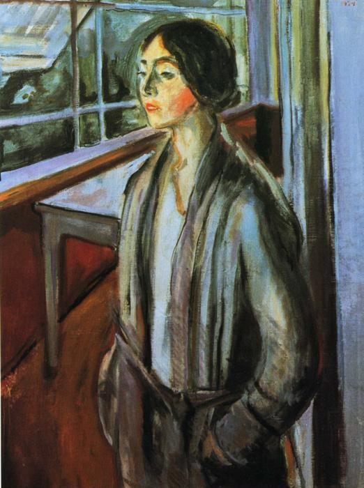 Edvard Munch. Woman on the Verandah.