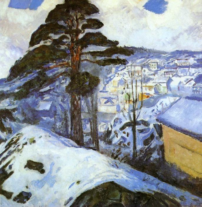 Edvard Munch. Winter, Kragero.