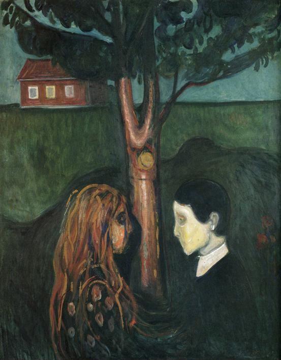 Edvard Munch. Eye in Eye.