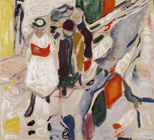 Edvard Munch. Children in the Street.