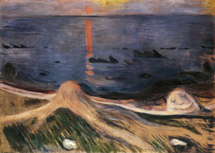 Edvard Munch. The Mystery of a Summer Night.