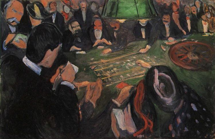 Edvard Munch. By the Roulette.