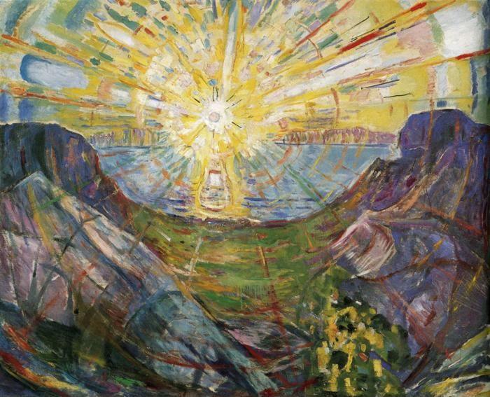 Edvard Munch. The Sun.