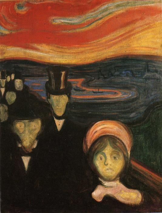 Edvard Munch. Anxiety.