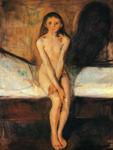 Edvard Munch. Puberty.