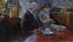 Edvard Munch. At the Coffee Table.