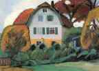 Gabriele Münter. The Russians' House.