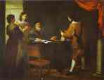 Bartolomé Esteban Murillo. The
 Prodigal Son Receiving His Portion of Inheritance.