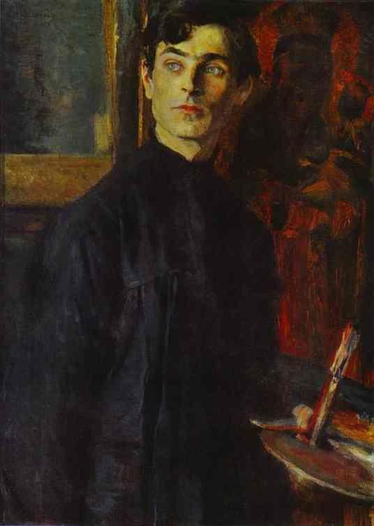 Mikhail Nesterov. Portrait of Pavel Korin.