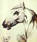 Alexander Orlowski. Head of a Horse.