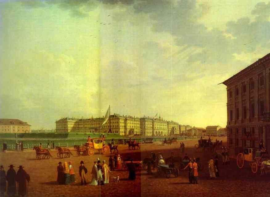 Benjamin Paterssen. The Palace Square.