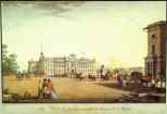 Benjamin Paterssen. St. Petersburg. View
 of Mikhailovsky Castle as Seen from the Main Facade.