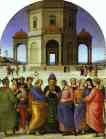 Pietro Perugino. Marriage of the Virgin.