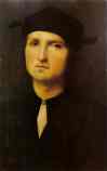Pietro Perugino. Portrait of a Young  Man.